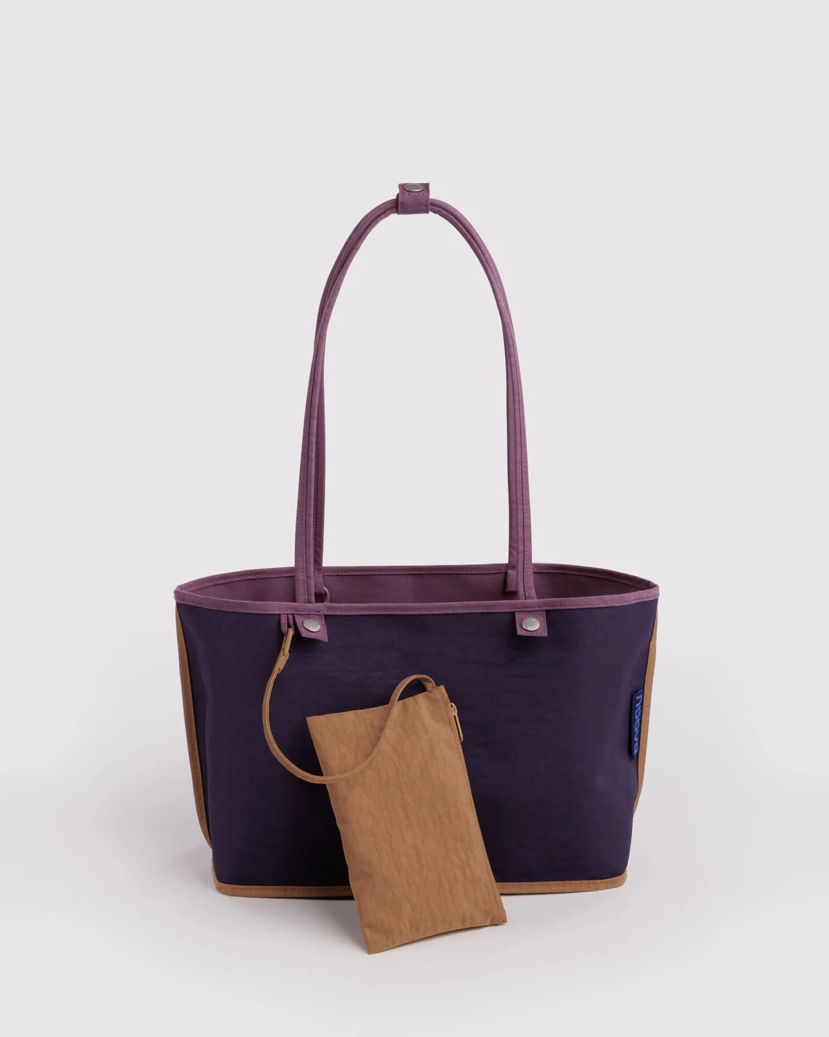 Baggu - Medium Nylon Reversible Tote | Wild Plum Mix