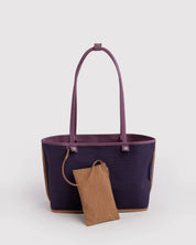 Baggu - Medium Nylon Reversible Tote | Wild Plum Mix