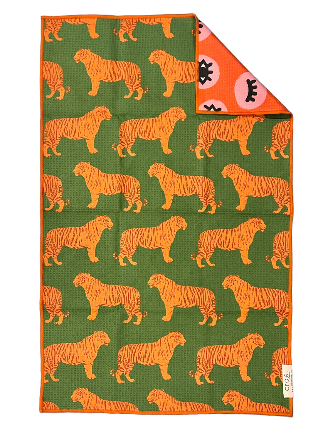 crae. - Reversible Hand Towel | Eye of the Tiger