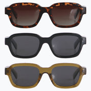 Jaxy Eyewear - Foundry - Retro Polarized Square Sunglasses