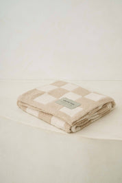 Arctic Fox & Co. - The Teddy Throw | Beige Check