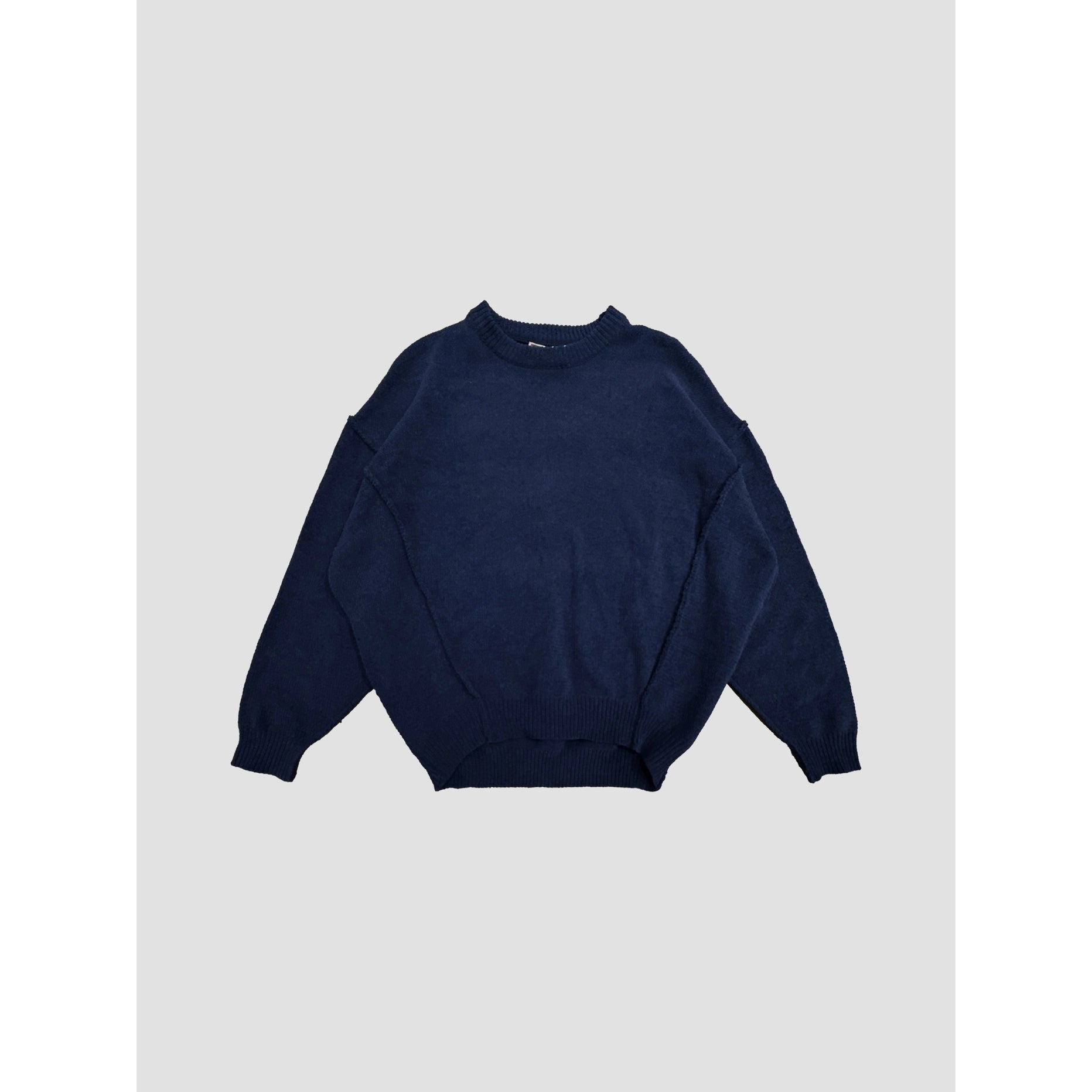Blank Lab - Drop Shoulder Sweater Top | Vintage Navy