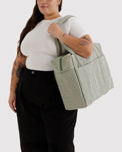 Baggu - Cloud Carry-On | Sage Stripe