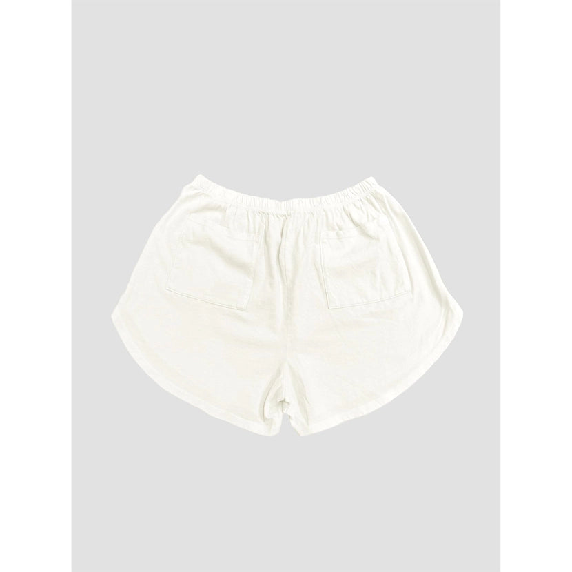 Blank Lab - Cotton Jersey Dolphin Short | White