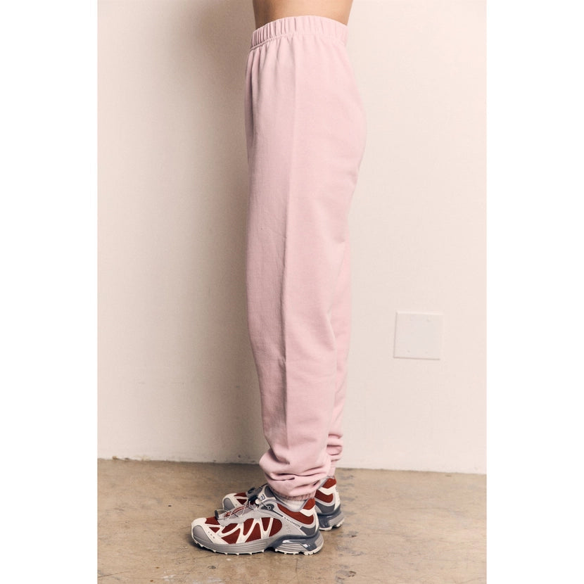 Blank Lab - Organic Cotton Terry Joggers | Pale Pink