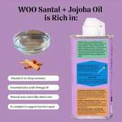 WOO World of Oils - WOO™ Santal + Jojoba Oil