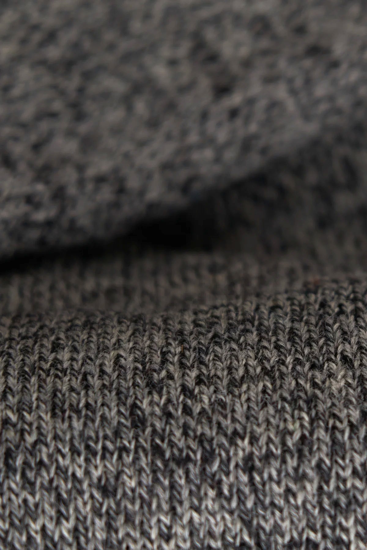 Upstate Stock - Upcycled Wool Ragg Beanie | Charcoal Melange
