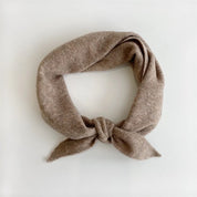 Billy Bamboo - Fuzzy Wool Cravat Scarf | Sand