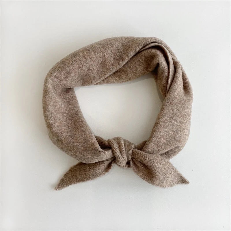 Billy Bamboo - Fuzzy Wool Cravat Scarf | Sand