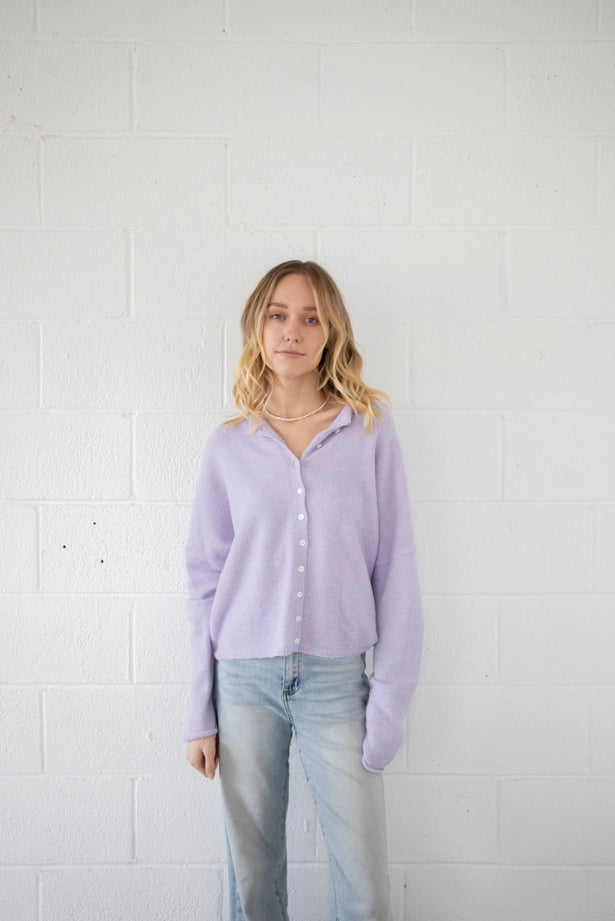 Things Between - The Piper Cardigan | Lavender