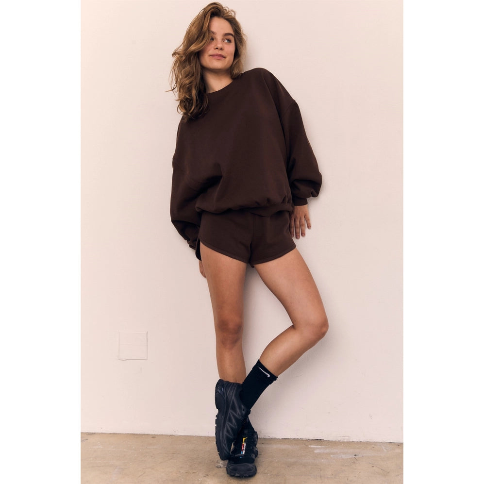 Blank Lab - Cozy Crewneck Sweatshirt | Deep Green