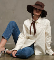 RAISONNEL - Embroidered Western Shirt