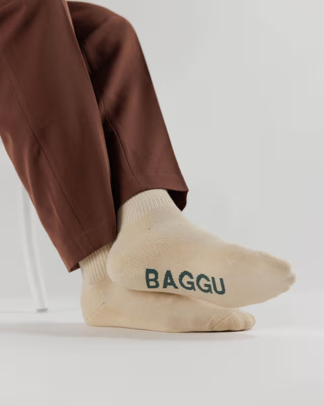Baggu - Ribbed Sock | Ecru