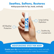 Zizia Botanicals - Giant All Balm Jumbo Stick | Unscented