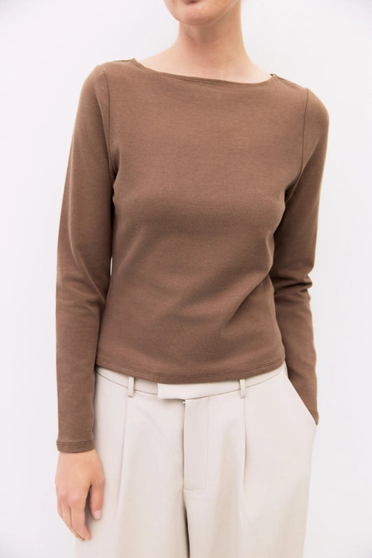 Mod Ref - The Martina Top | Brown