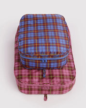 Baggu - Large Packing Cube Set | Check Mix