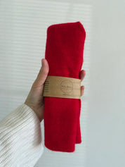 Billy Bamboo - Cashmere Cravat Scarf | Crystal Red