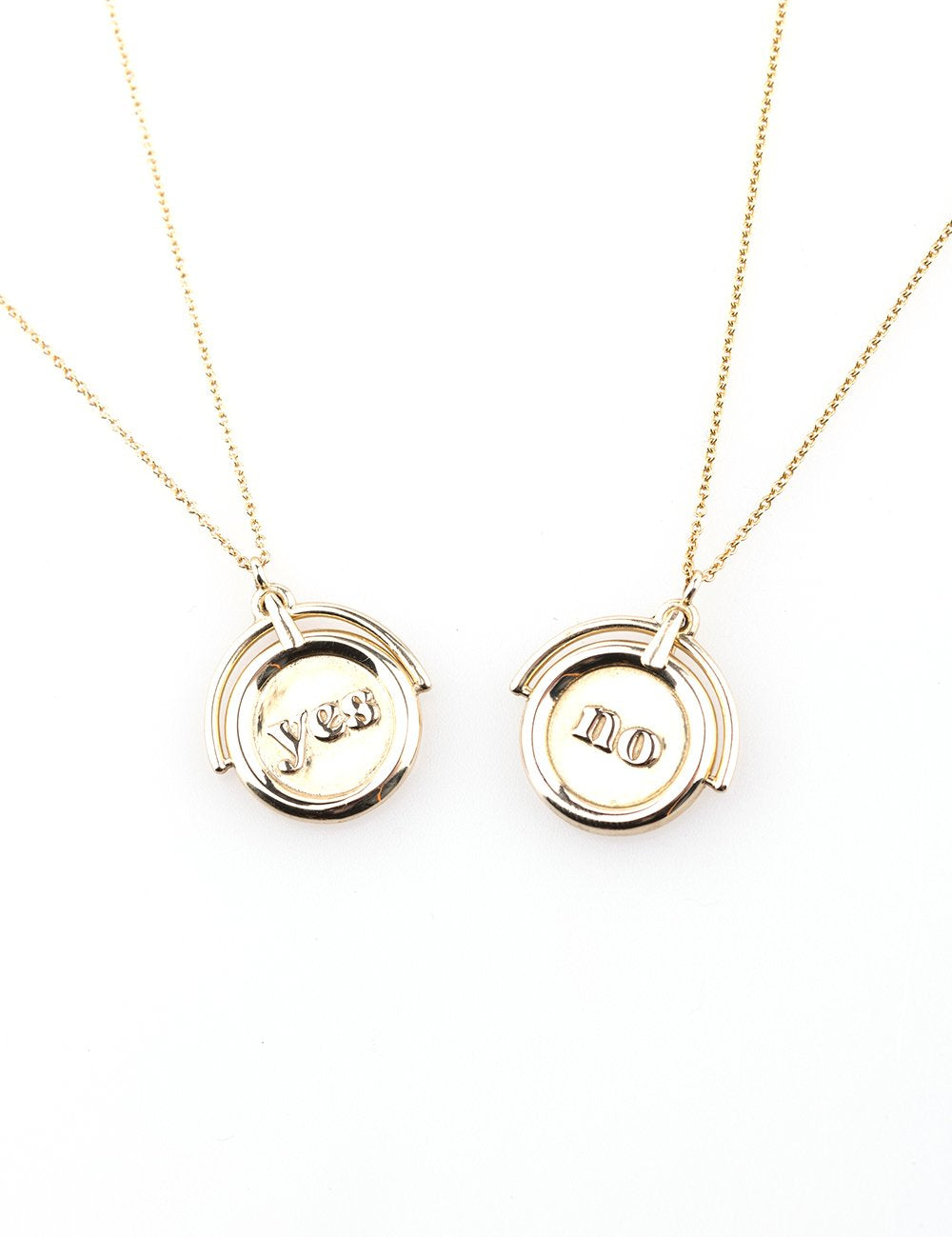 I Like It Here Club - Decider Spinner Necklace | Sterling Silver