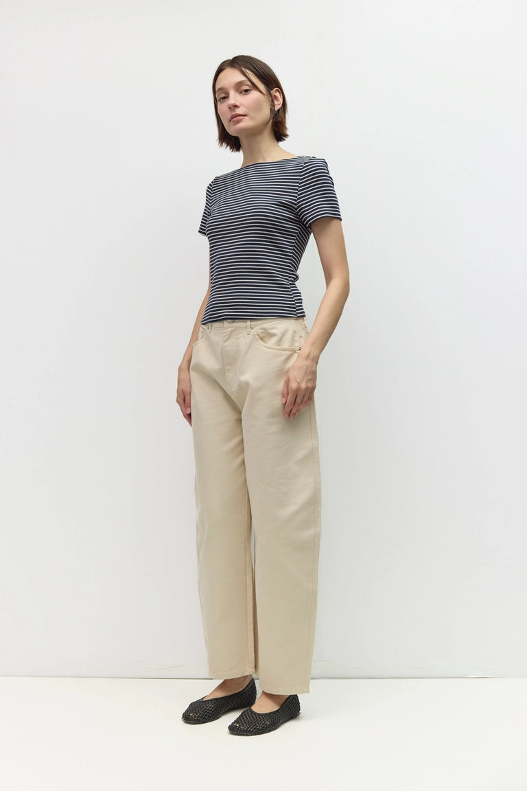 Mod Ref - The Heidi Top | Navy/Grey