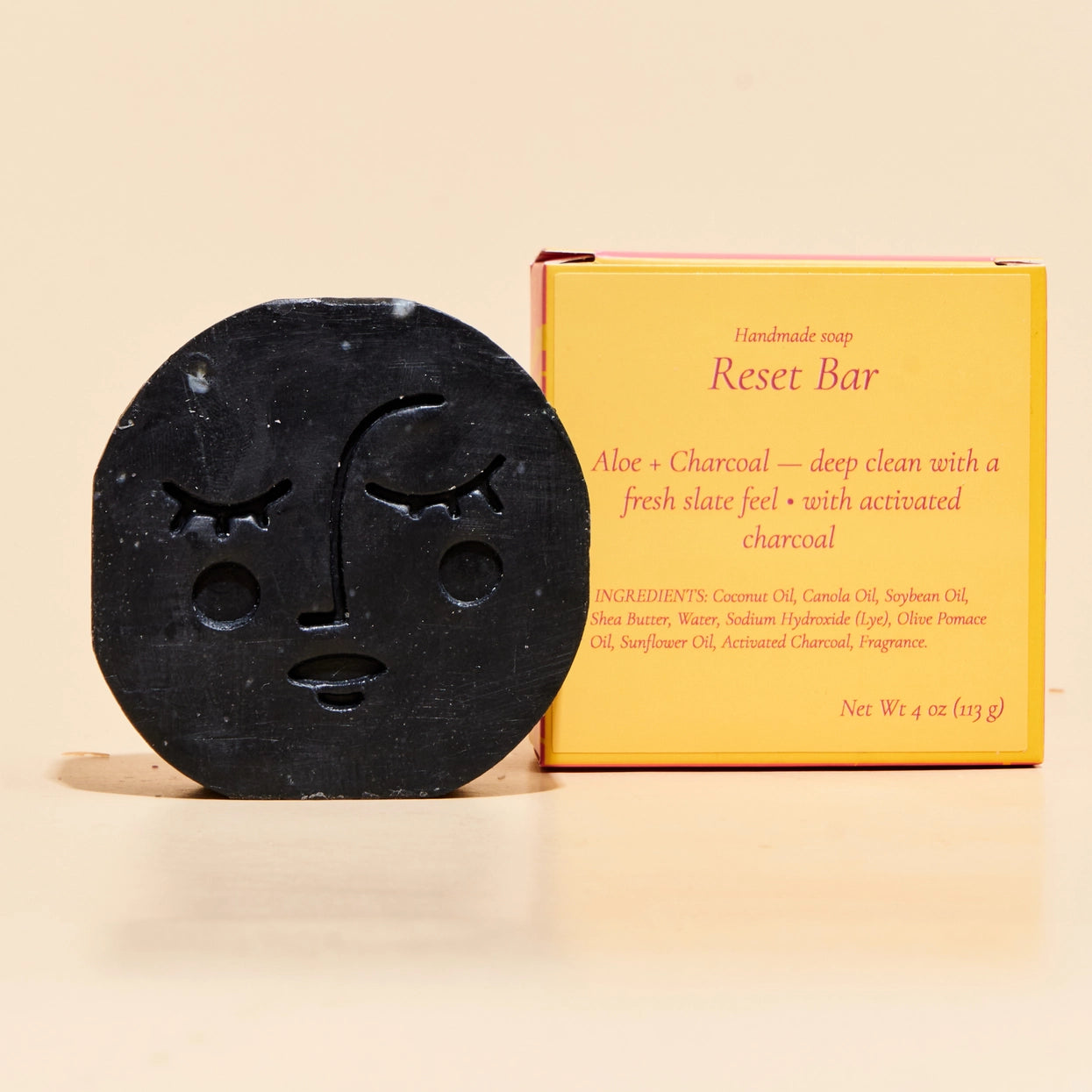 SloGlo - Reset Bar Soap | Aloe + Charcoal