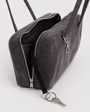Baggu - Denim Bowler Bag | Washed Black Denim