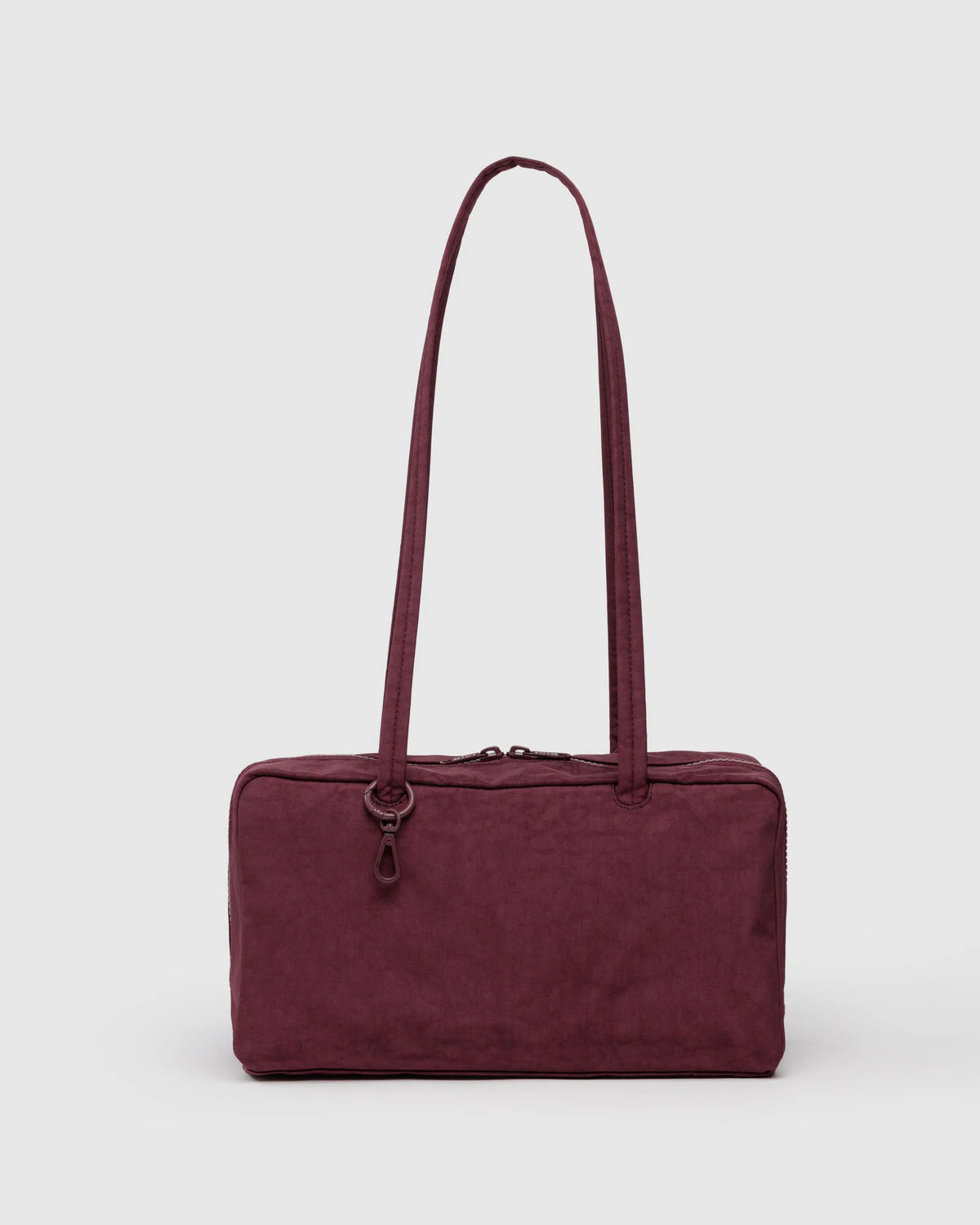 Baggu - Nylon Bowler Bag | Mahogany