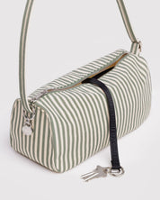 Baggu - Nylon Loaf Bag | Sage Stripe