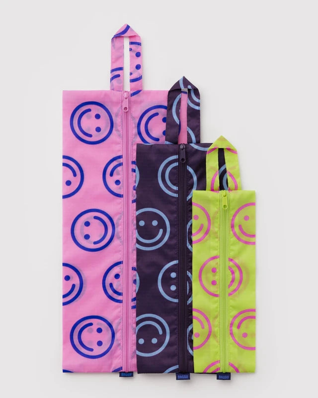 Baggu - 3D Zip Set | Bright Happy Mix