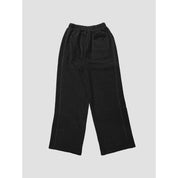 Blank Lab - Cotton Terry Wide Leg Pants | Black