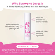 Zizia Botanicals - Giant All Balm Jumbo Stick | Rose