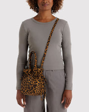 Baggu - Nylon Drawstring Bag | Leopard