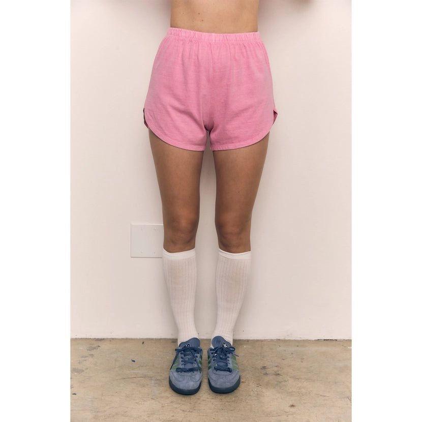 Blank Lab - Cotton Jersey Dolphin Short | Pink