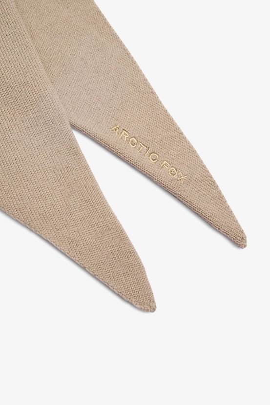 Arctic Fox & Co. - Merino Wool Triangle Scarf | Soft Taupe