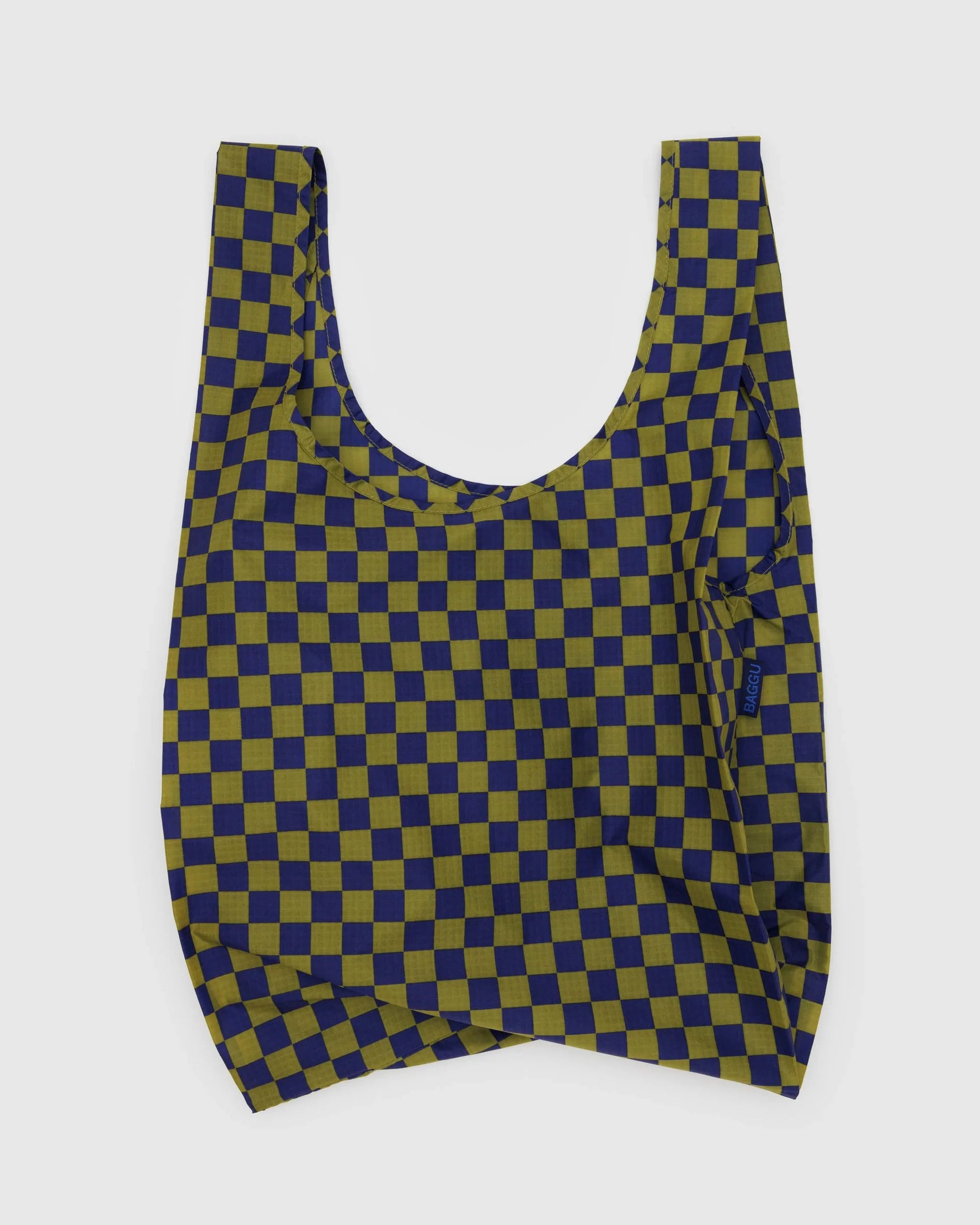 Baggu - Standard Baggu | Pear Navy Check