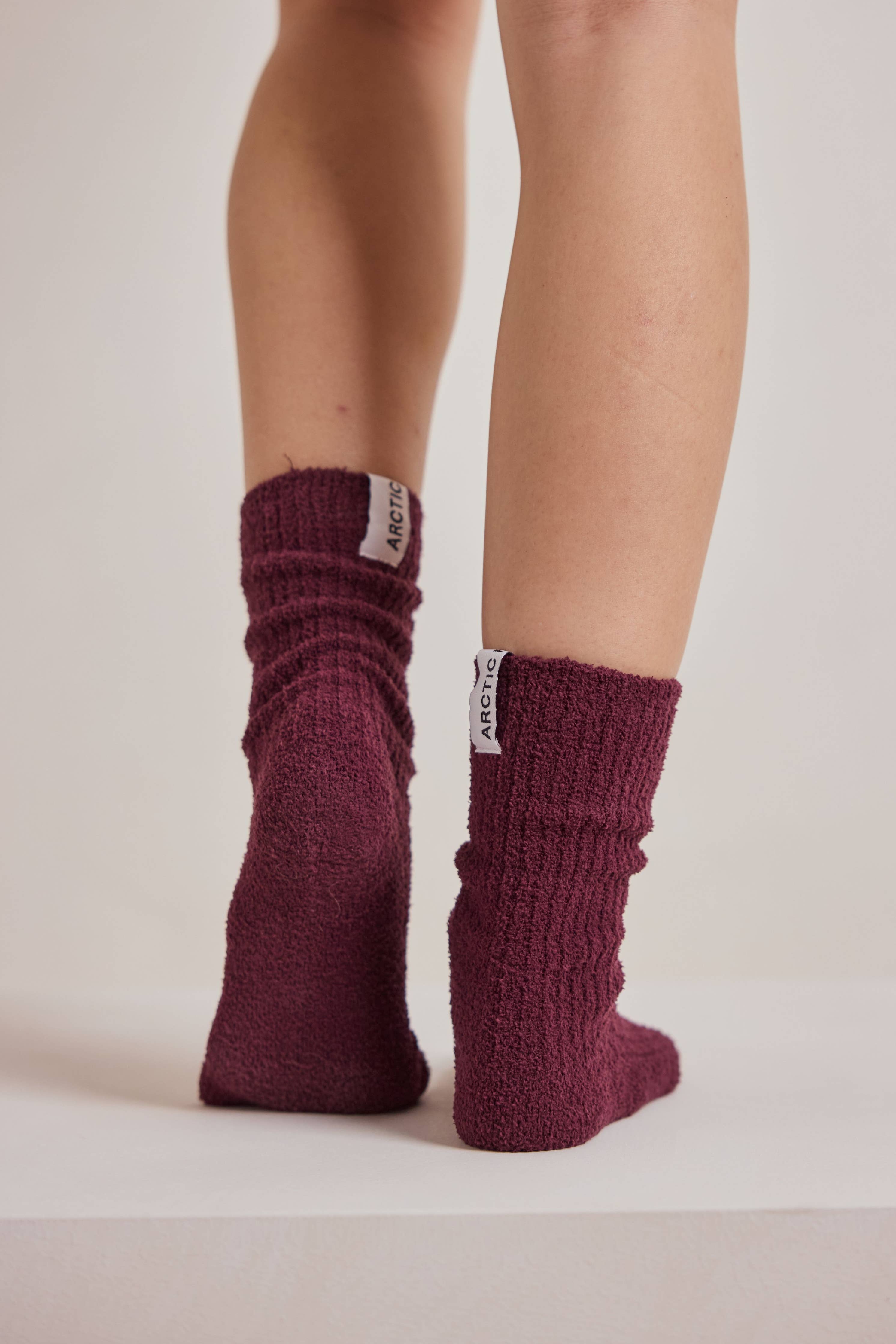Arctic Fox & Co. - Cosy Socks | Cherry Lacquer