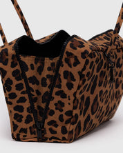 Baggu - Nylon Bowler Bag | Leopard