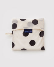 Baggu - Big Baggu | Cream and Black Polka Dot