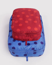 Baggu - Large Packing Cube Set | Polka Dot Mix