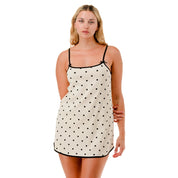 Cotton Polka Dot Slip Dress