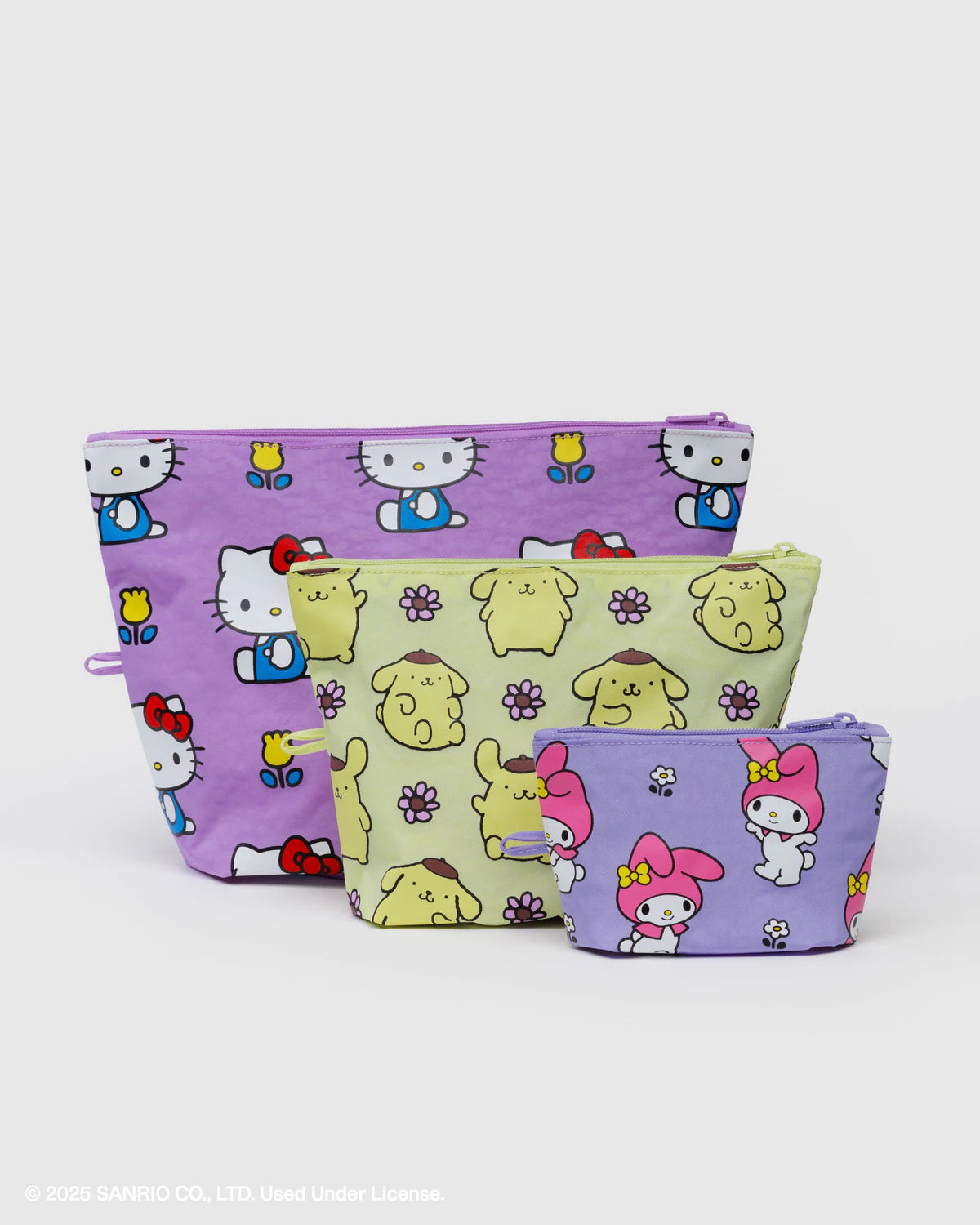 Baggu - Go Pouch Set | Hello Kitty and Friends Florals