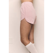 Blank Lab - Organic Cotton Terry Dolphin Shorts | Pale Pink