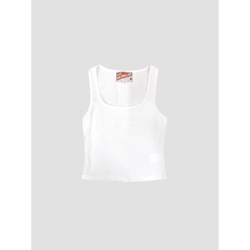 Blank Lab - Square Neck Tank | White