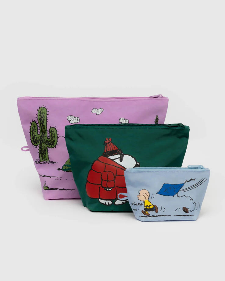 Baggu - Go Pouch Set | Peanuts