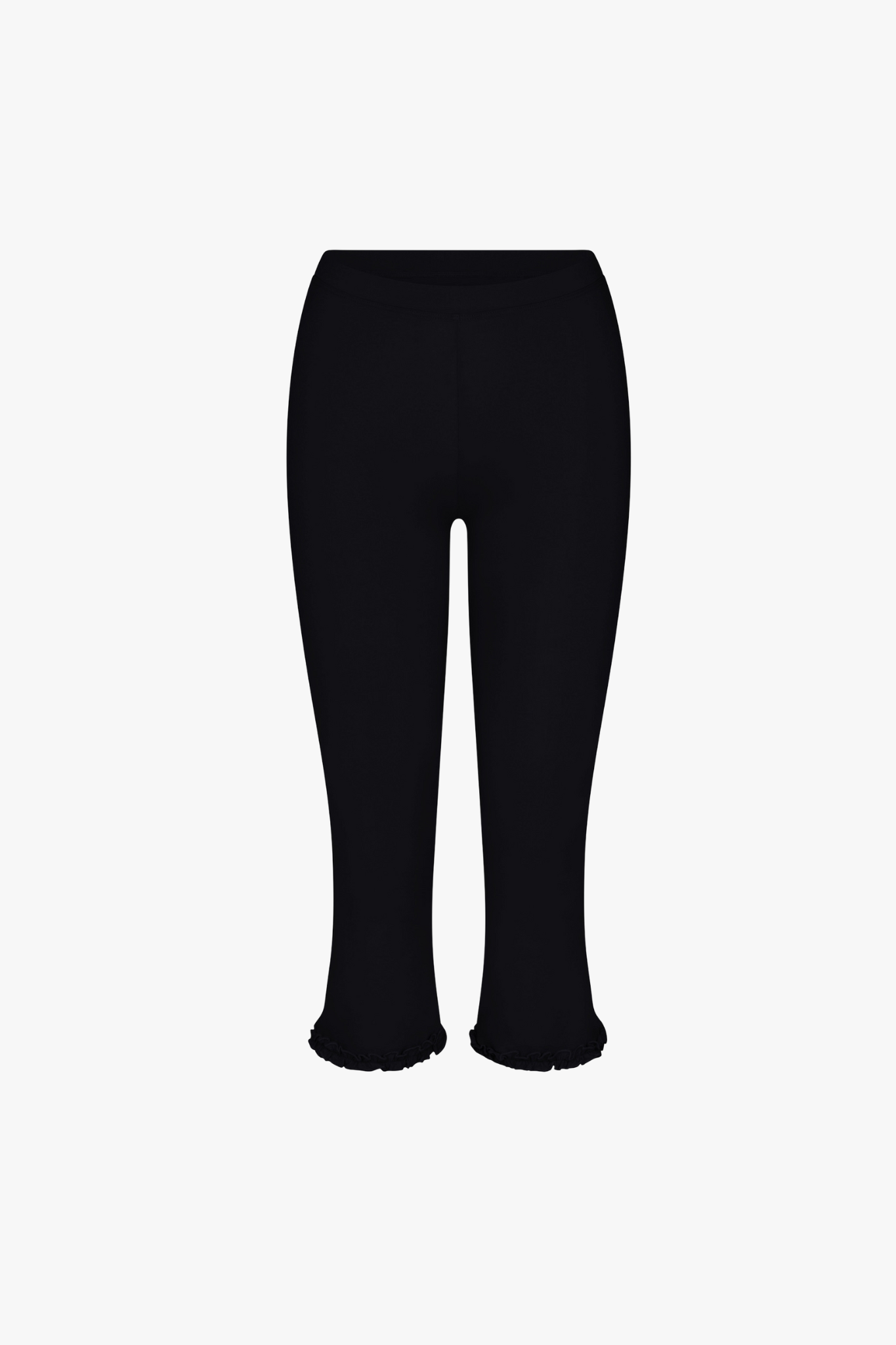 RAT BOI - Ruffle Capri | Onyx