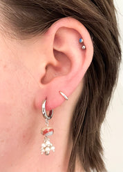 Made Community - Bead Cluster Short Earrings