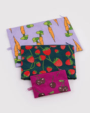Baggu - Go Pouch Set | Carrots & Berries