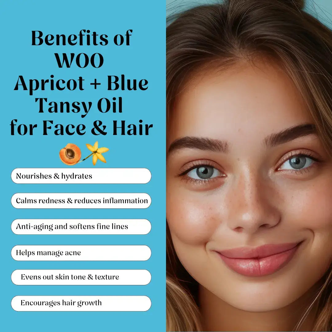 WOO World of Oils - WOO™  Blue Tansy + Apricot Oil