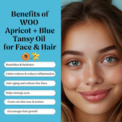 WOO World of Oils - WOO™  Blue Tansy + Apricot Oil