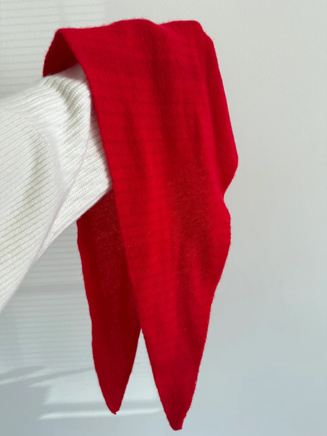 Billy Bamboo - Cashmere Cravat Scarf | Crystal Red