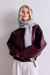 Arctic Fox & Co. - The Alpaca Hooded Scarf | Blizzard Grey